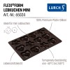 Moule à Mini pains d'épices en Silicone Platinium - LURCH 65024